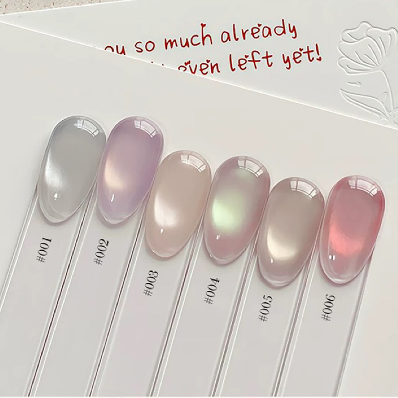 Nail Art Pink Cat Eye - MIANEL 10ML Lakier Hybrydowy do Paznokci