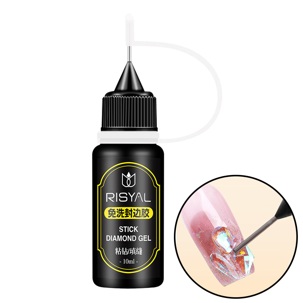Rhinestone Nail Gem - Klej do cyrkonii do paznokci, mocny