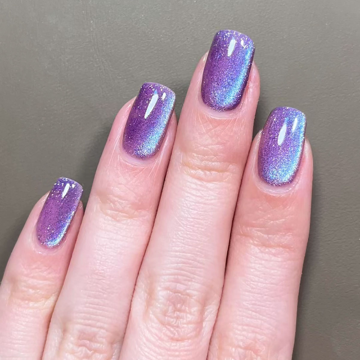 24szt/30szt krótkie kwadratowe – Nail Art Pink Cat Eye recenzja i cena
