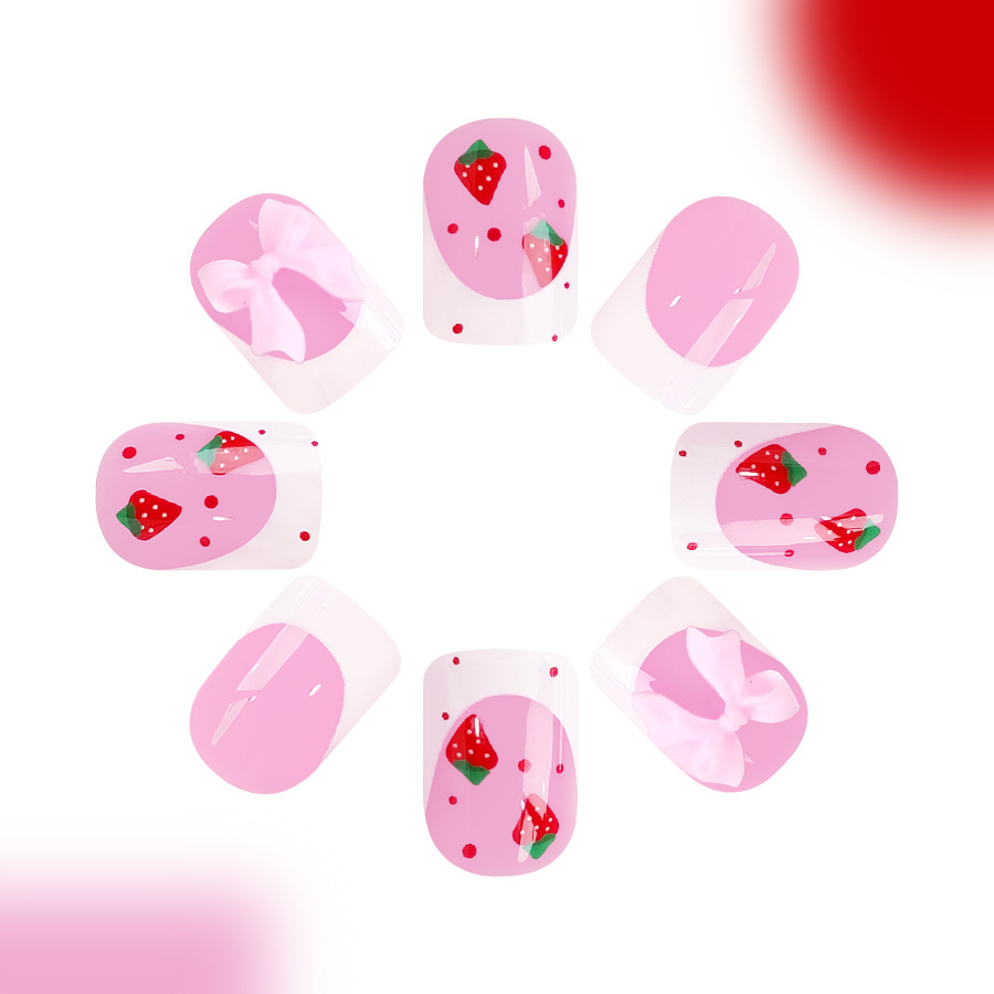 24szt Red Strawberry Designs F – Nail Art Strawberry recenzja i cena