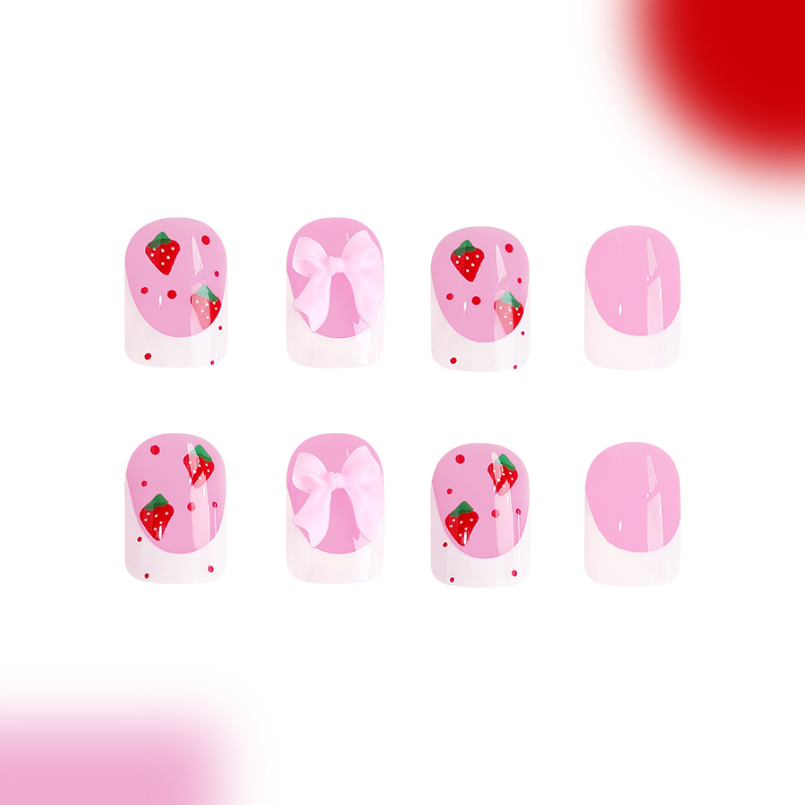 24szt Red Strawberry Designs F – Nail Art Strawberry recenzja i cena
