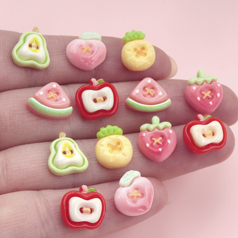 50/500 szt. Mini Symulowane Ow – Nail Art Strawberry recenzja i cena