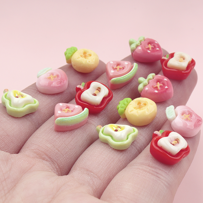 50/500 szt. Mini Symulowane Ow – Nail Art Strawberry recenzja i cena