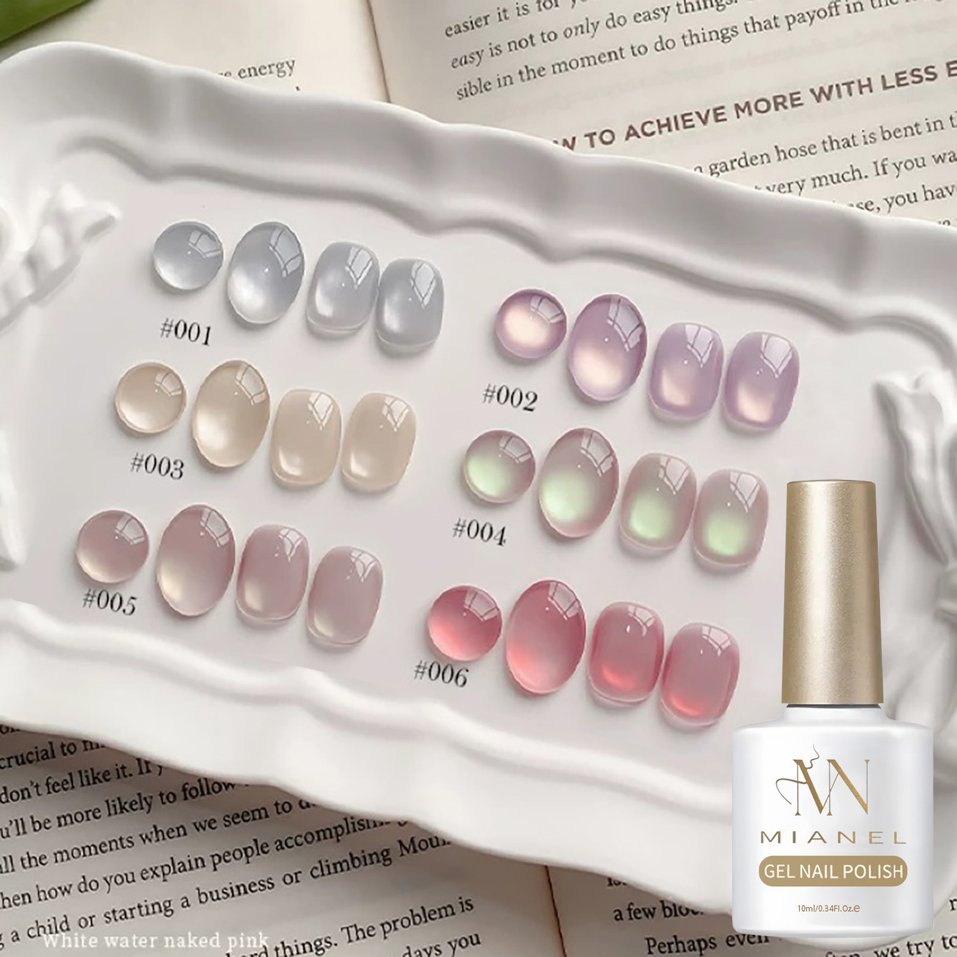 MIANEL 10ML Lakier Hybrydowy d – Nail Art Pink Cat Eye recenzja i cena