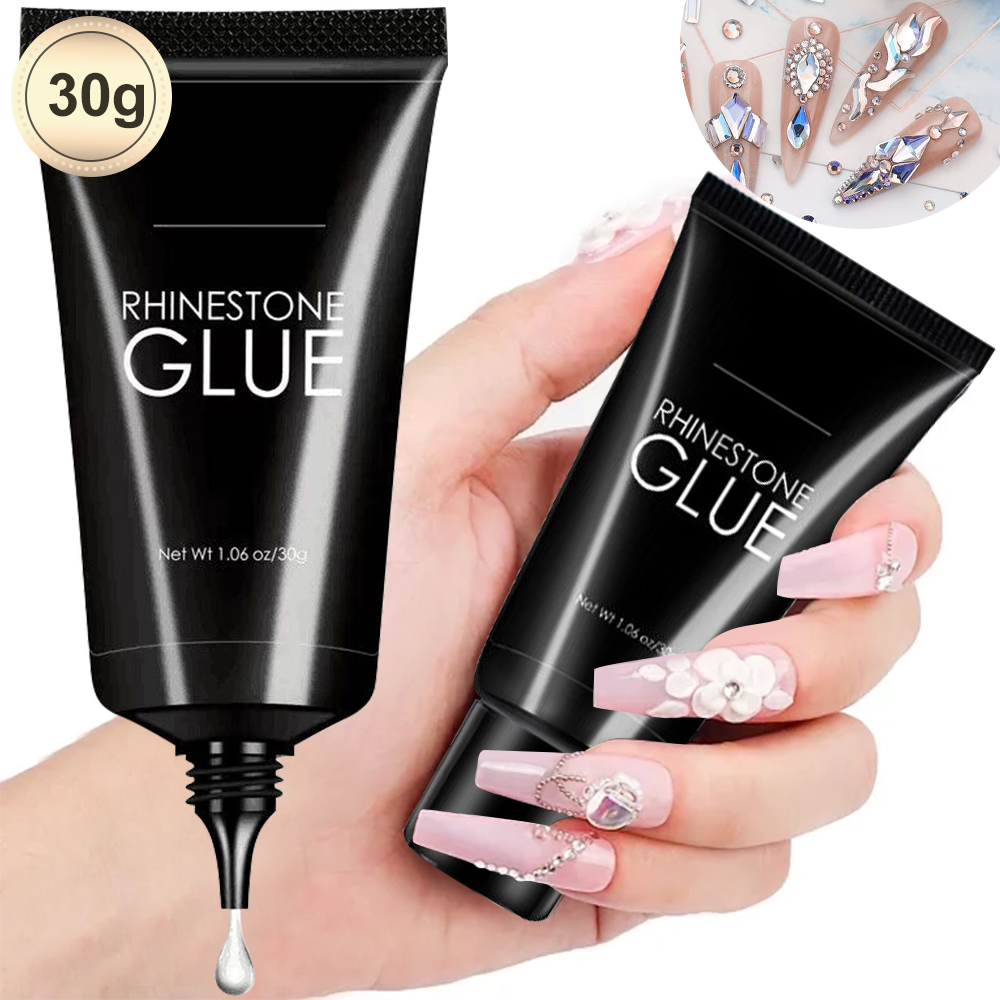 30g Klej do paznokci Rhineston – Rhinestone Nail Gem recenzja i cena