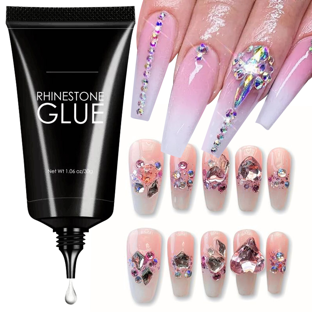 30g Klej do paznokci Rhineston – Rhinestone Nail Gem recenzja i cena